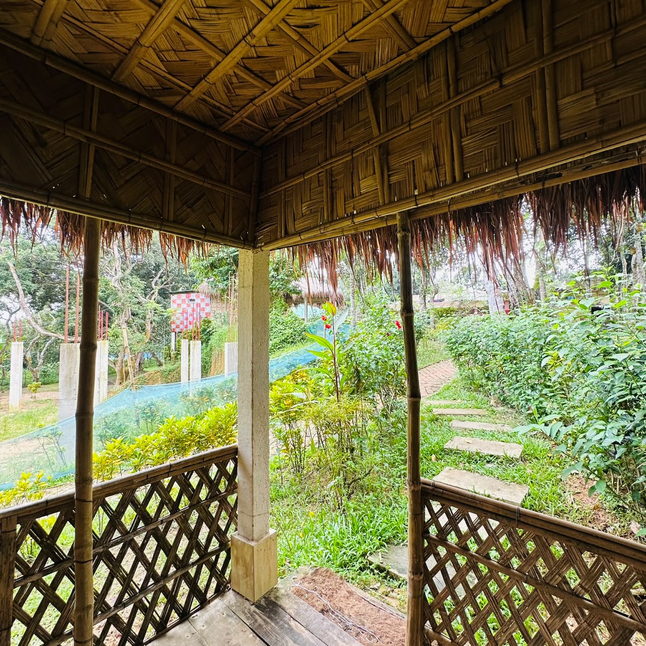 Doyel Couple Cottage surroundings — Litchibari Eco Resort